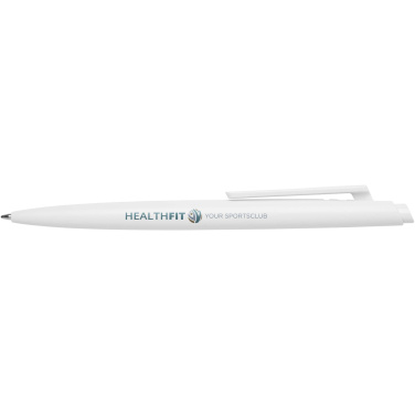 Logo trade promotional giveaway photo of: Ipe RCS recycled ballpoint pen (blue ink)