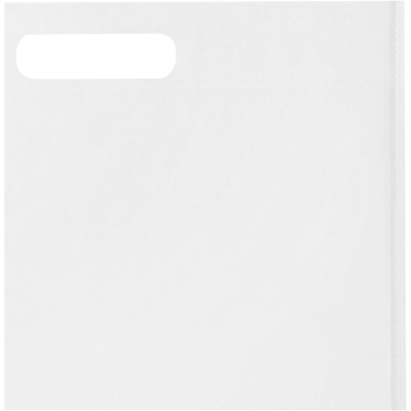 Logo trade promotional merchandise photo of: EcoSeal GRS recycled nonwoven tote bag 5L