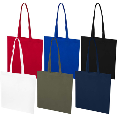 Logotrade promotional item picture of: EcoSeal GRS recycled nonwoven convention tote bag 6L
