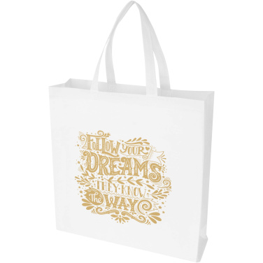 Logo trade promotional products picture of: EcoSeal GRS recycled nonwoven gusset tote bag 12L