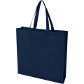 EcoSeal GRS recycled nonwoven gusset tote bag 12L, Navy