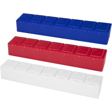 Logo trade promotional merchandise picture of: Dose 7-day multi-vitamin organiser