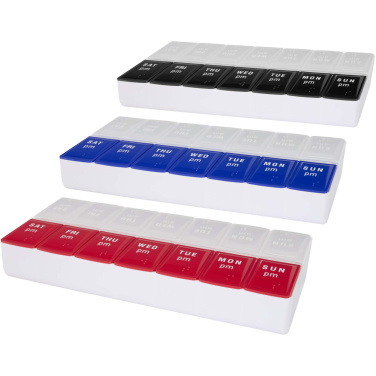 Logotrade promotional gift image of: Cycle 7-day AM/PM multi-vitamin organiser