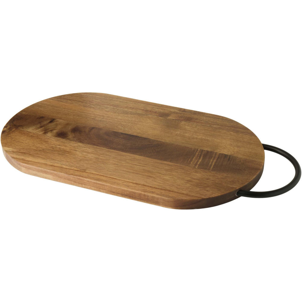 Logotrade promotional giveaway image of: Julienne acacia wood chopping board with handle