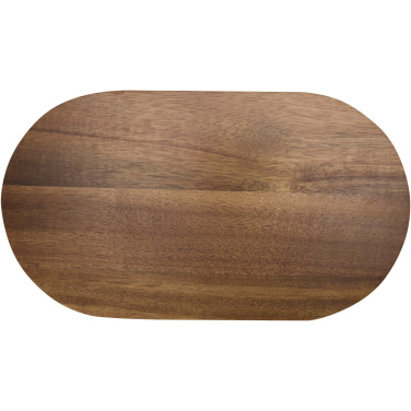 Logo trade business gifts image of: Edge acacia wood serving tray