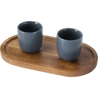 Logo trade promotional merchandise photo of: Edge acacia wood serving tray