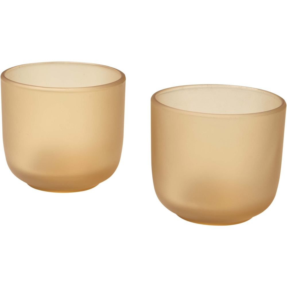Logotrade promotional merchandise picture of: Male 200 ml glass cups - set of 2