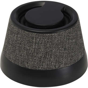 Logo trade business gift photo of: Horna 3W recycled plastic magnetic wireless speaker