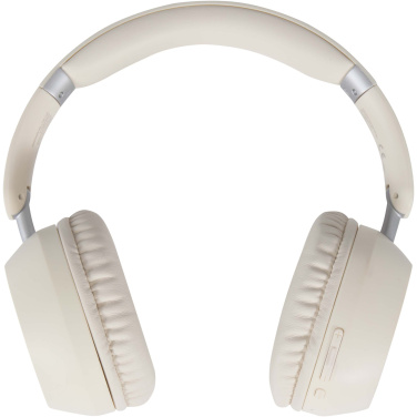 Logotrade advertising product image of: Hoggar recycled plastic over-ear foldeable ANC and ENC headphones