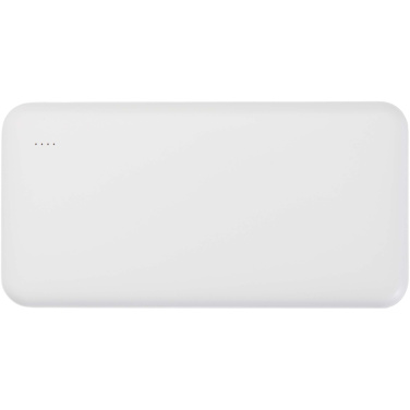 Logo trade promotional giveaway photo of: Intan 10.000 mAh 10W recycled plastic power bank