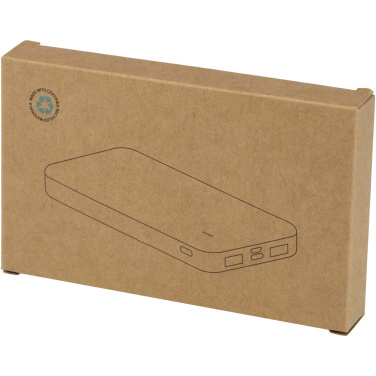 Logo trade promotional giveaways image of: Intan 10.000 mAh 10W recycled plastic power bank