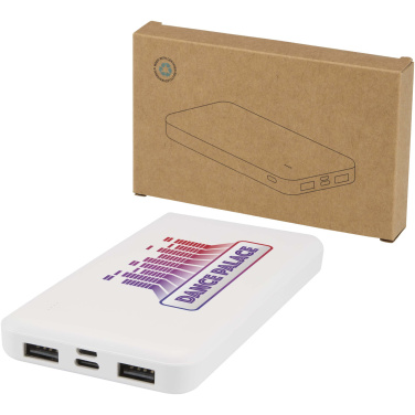 Logotrade corporate gift image of: Intan 10.000 mAh 10W recycled plastic power bank