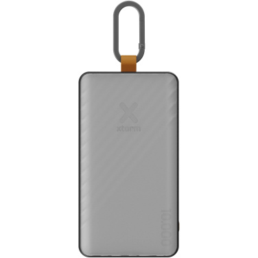 Logo trade promotional products image of: Xtorm XG2S101 Go2 10.000 mAh 15W solar power bank with light