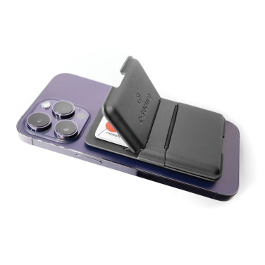 Logo trade promotional giveaways image of: C-Secure MagSafe phone wallet