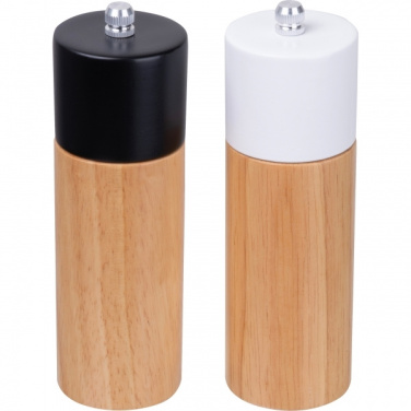 Logotrade promotional giveaway image of: Salt & pepper mill set DAKAR