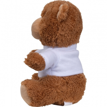 Logo trade corporate gifts image of: Plush teddy bear HELSINKI