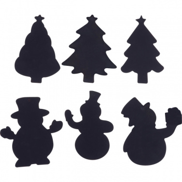 Logotrade promotional merchandise photo of: Scratch-off Christmas ornaments SOUTH POLE