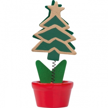 Logo trade promotional merchandise image of: Christmas tree clip WINNIPEG