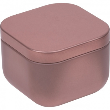 Logotrade promotional gift image of: Candle in tin PRAGUE