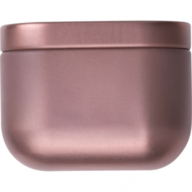 Logo trade promotional item photo of: Candle in tin PRAGUE