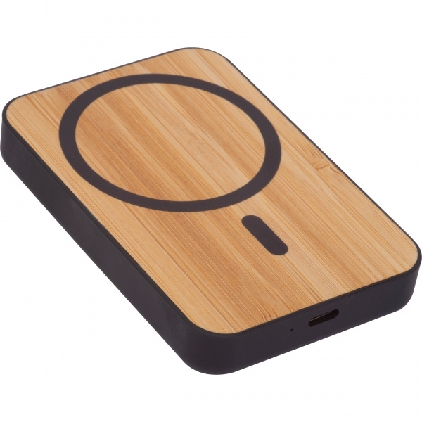 Logotrade promotional merchandise picture of: Wireless power bank 5 000 mAh CAIRO