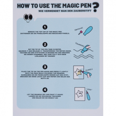 Logotrade business gift image of: Watercoloring Book ANGERS