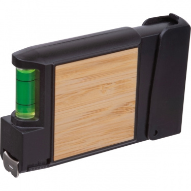 Logotrade advertising product picture of: 3-Meter Tape Measure with Level HALIFAX