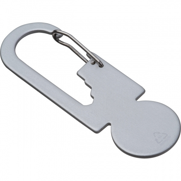 Logo trade promotional items picture of: Multitool with Shopping Cart Token GIBRALTAR