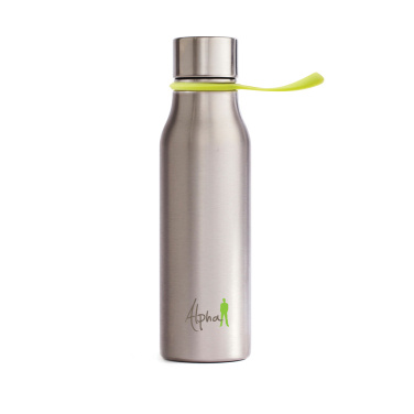 Logo trade promotional gifts picture of: VINGA Lean water bottle steel