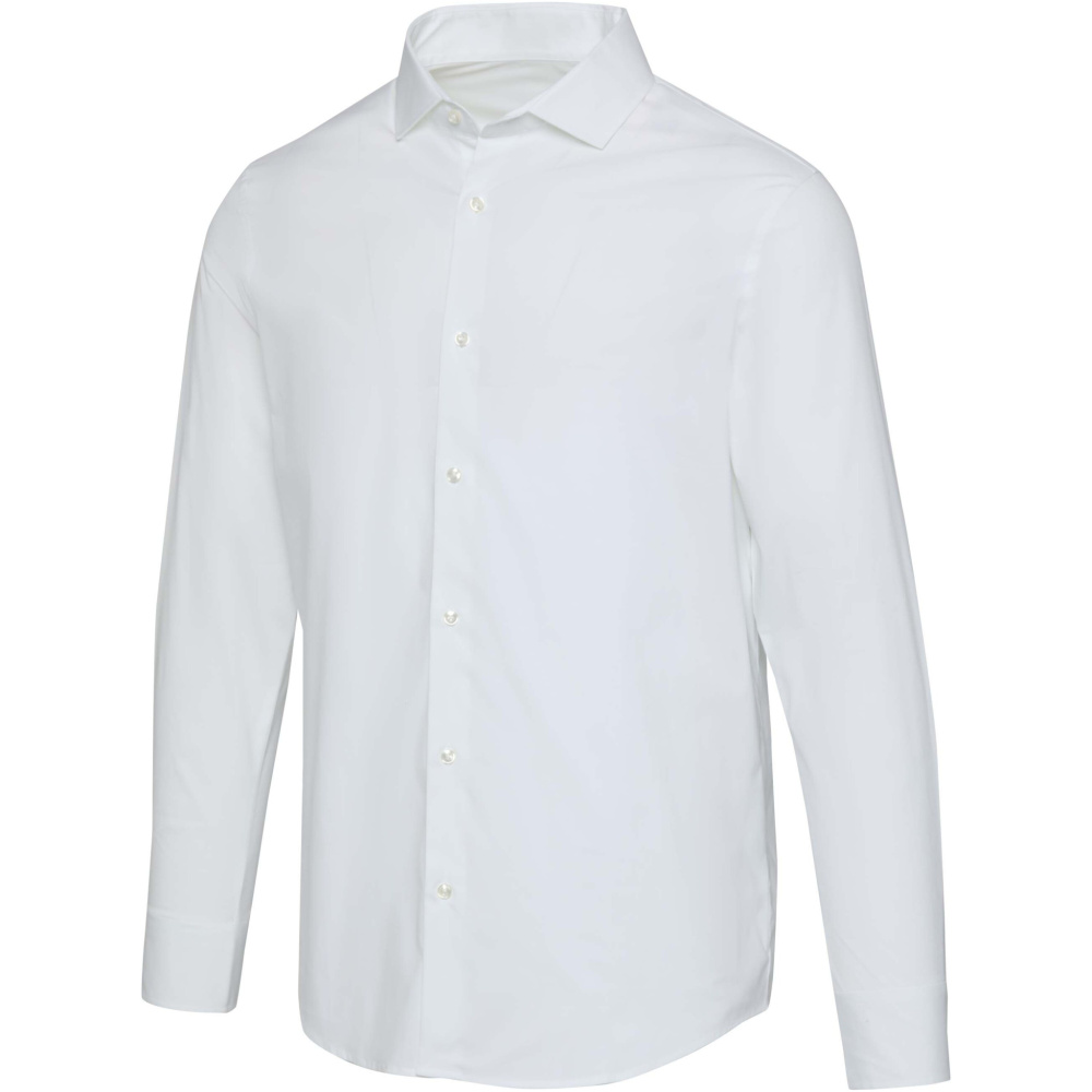 Logo trade promotional giveaway photo of: Carnelian poplin men's shirt