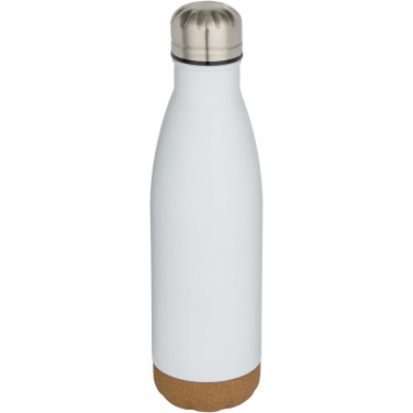 Logotrade corporate gifts photo of: Cove 500 ml double wall vacuum insulated stainless steel water bottle with cork details