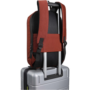 Logo trade advertising products image of: Luma 15" GRS recycled anti-theft laptop backpack 10L