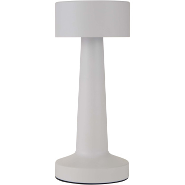 Logo trade promotional product photo of: Aludra rechargeable dimmable table lamp with 3 light modes