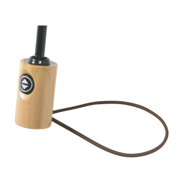 Logo trade promotional gifts picture of: Michigan foldable RCS RPET umbrella 21 inch