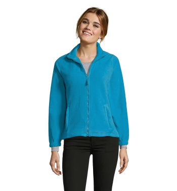 Logotrade advertising products photo of: NORTH WOMEN ZIPPED FLEECE