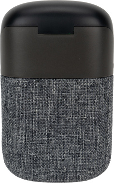Logotrade promotional product picture of: Bluetooth Speaker HF01 with Built-in Earbuds 2 in 1