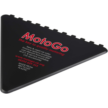 Logotrade promotional merchandise picture of: Frosty triangular recycled plastic ice scraper