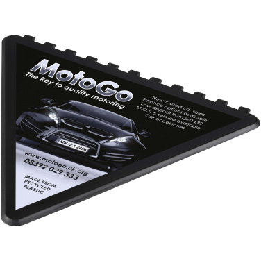 Logo trade advertising products picture of: Frosty triangular recycled plastic ice scraper