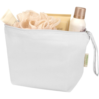 Logotrade corporate gift picture of: Odisha 180 g/m² OCS organic large accessory pouch 3L