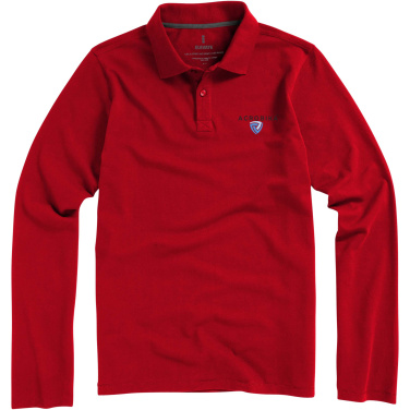 Logotrade promotional product image of: Oakville long sleeve men's polo