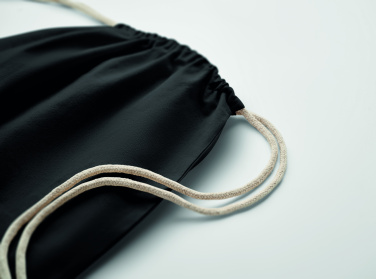 Logotrade promotional items photo of: Drawstring bag Fairtrade 180gr