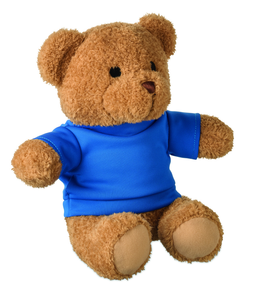 Logotrade promotional merchandise picture of: Teddy bear with t-shirt 23 cm