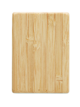 Logo trade advertising products picture of: Bamboo salt & pepper set