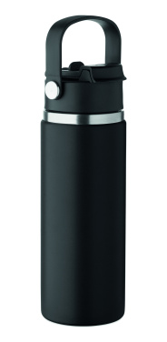 Logo trade promotional items image of: Double wall bottle 500 ml