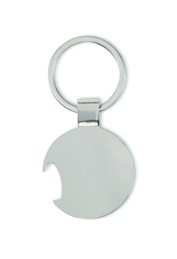 Logo trade business gifts image of: Football keyring with opener
