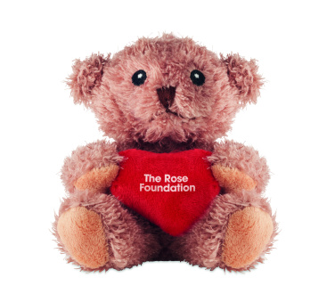 Logotrade advertising product picture of: Teddy bear plush with heart