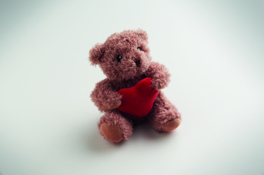 Logo trade promotional products picture of: Teddy bear plush with heart