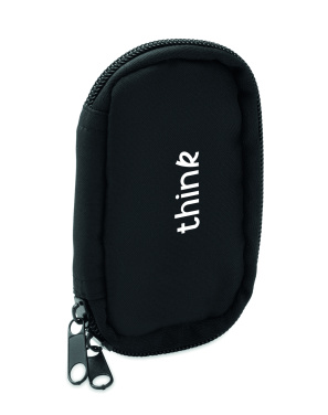 Logo trade promotional gift photo of: Key case in 300D RPET
