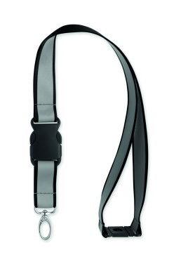 Logotrade promotional merchandise image of: Reflective RPET lanyard