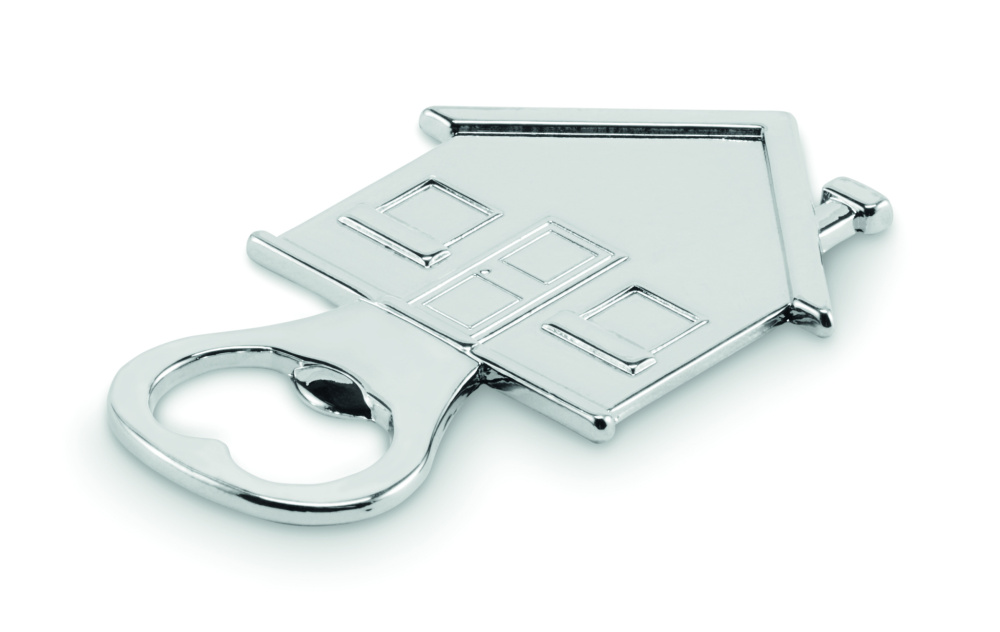 Logotrade advertising products photo of: House shape bottle opener